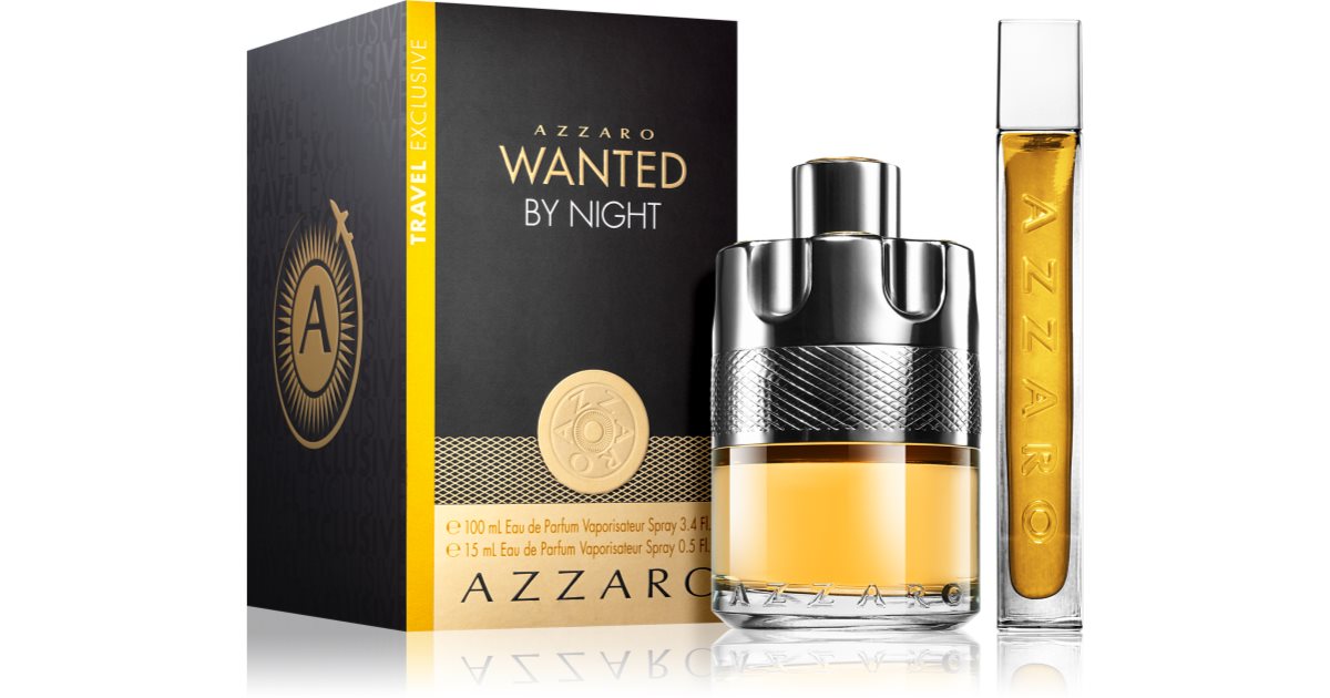 SET AZZARO WANTED NEGRO