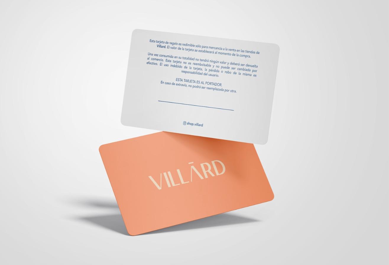 Gift Card Villard – tarjeta de regalo de perfumes en Panamá